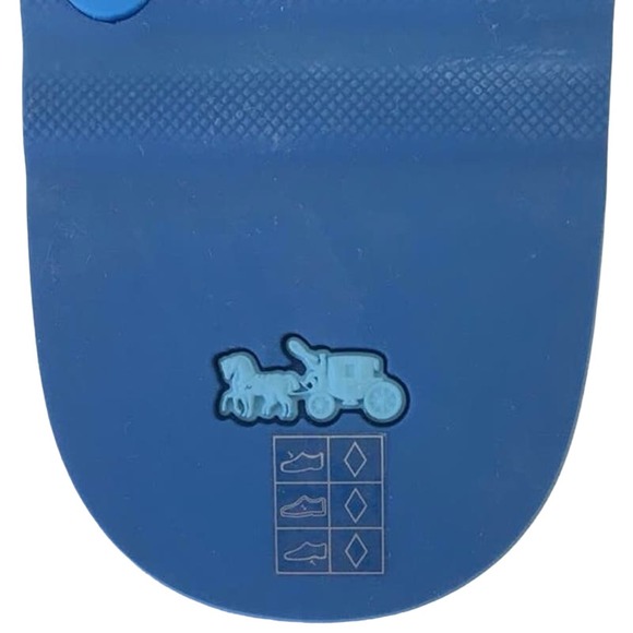 NWT Coach Zak Striped Flip Flops - Picture 12 of 12